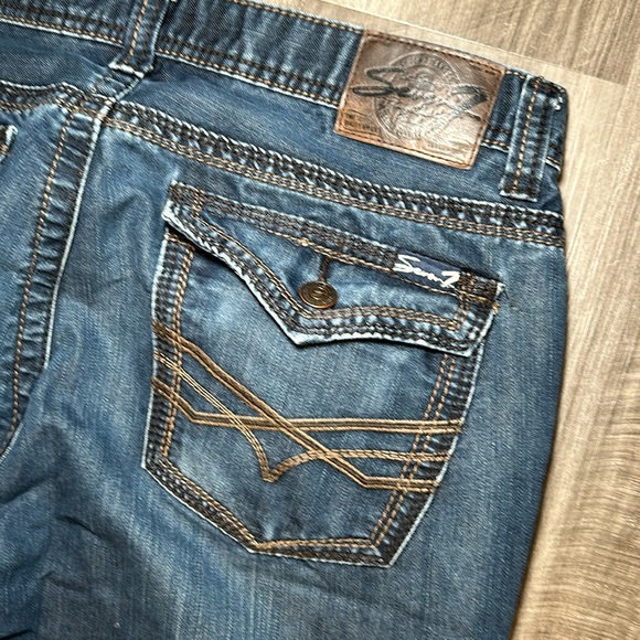 Seven7 Straight Jeans - 36 - Picture 5 of 8